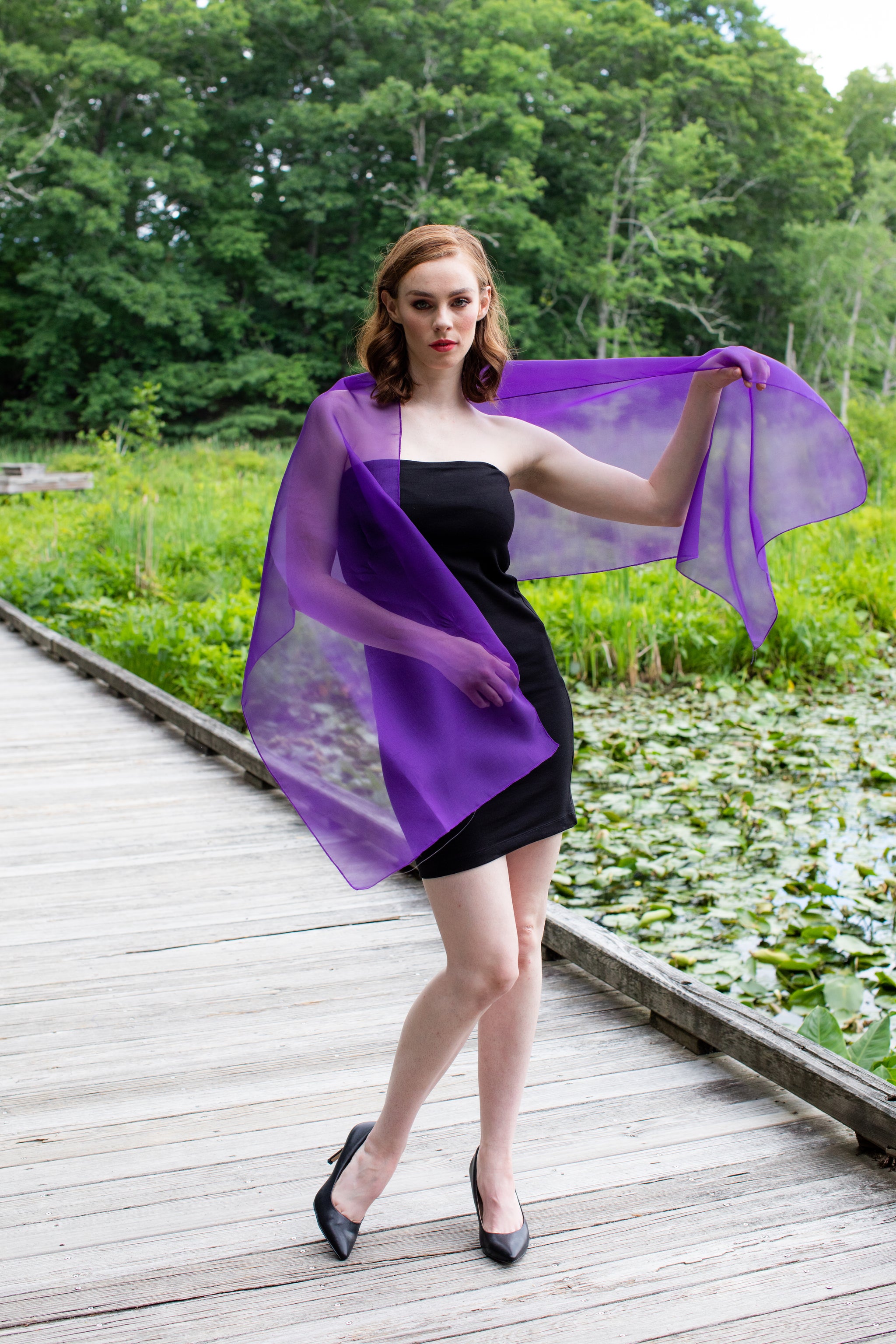 Dark Purple Silk Organza Shawl Anna Nieman Boutique Dark Purple Silk Organza Shawl Anna Nieman Boutique