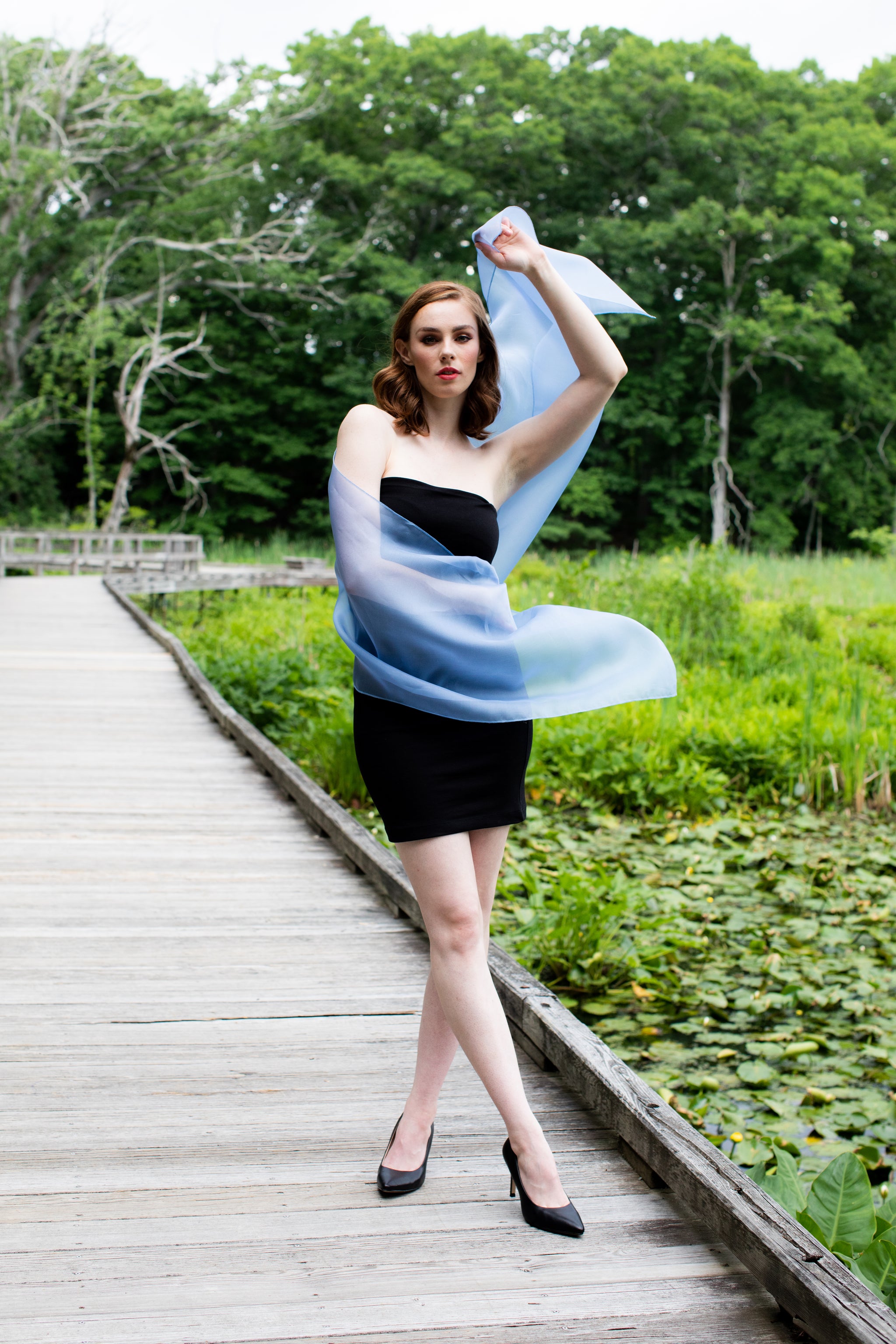 Light Blue Silk Organza Shawl Anna Nieman Boutique Light Blue Silk Organza Shawl Anna Nieman Boutique