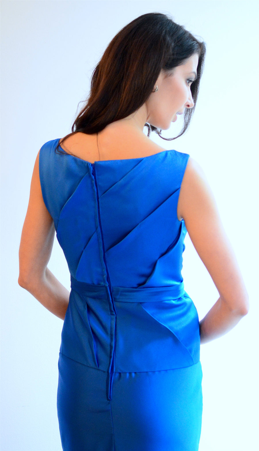 Classic Blue Evening Gown