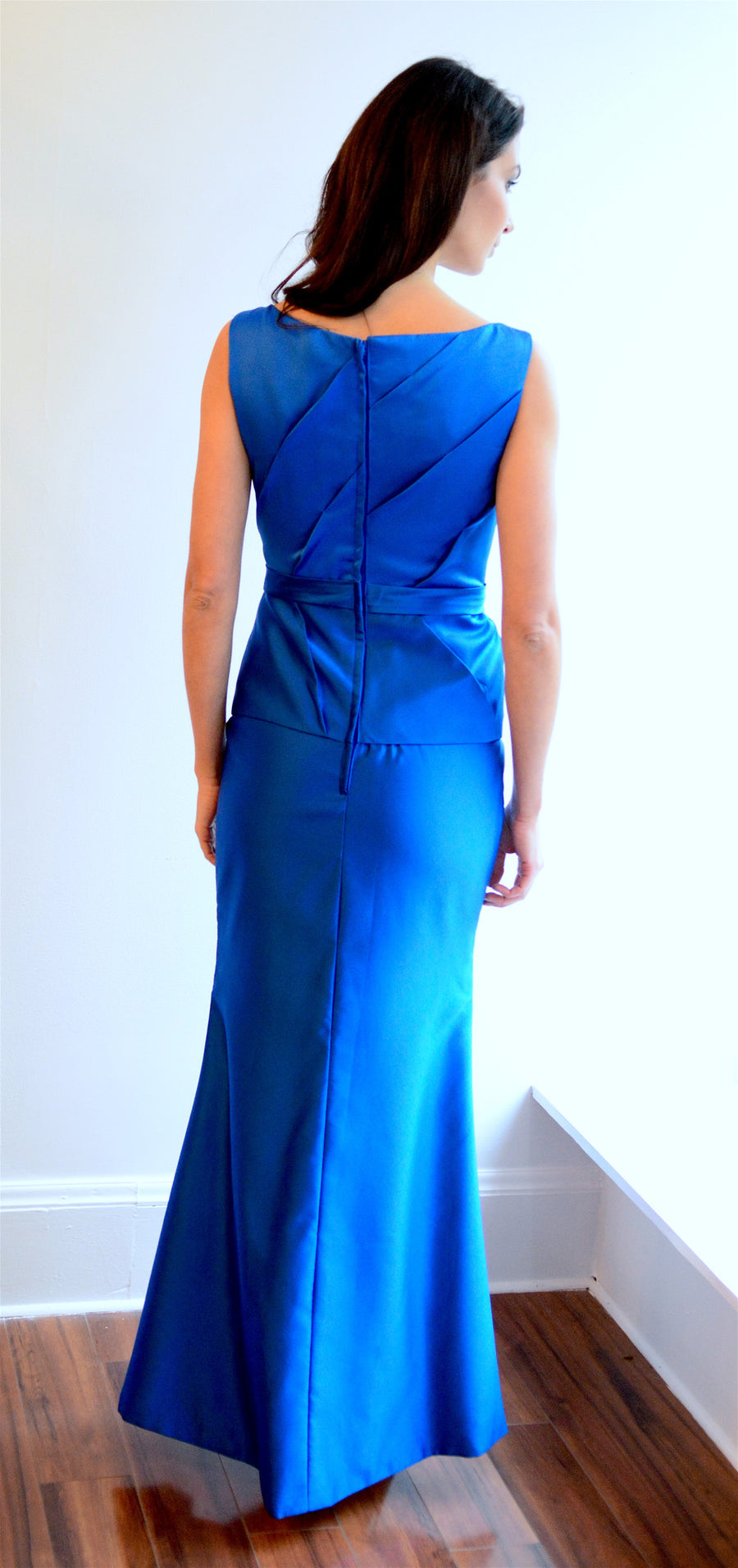 Classic Blue Evening Gown