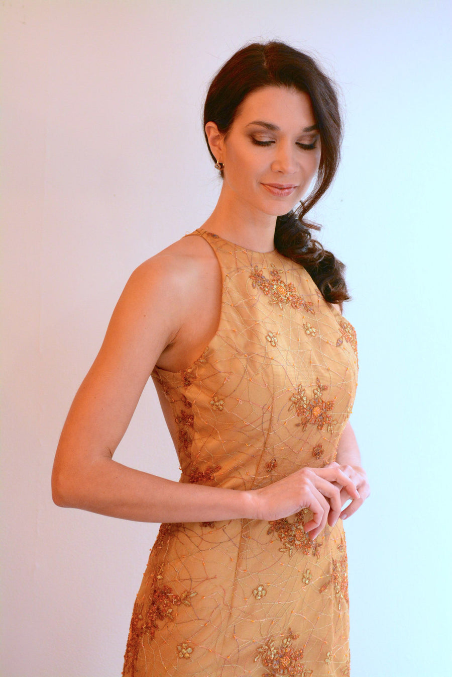 Embroidered Gown