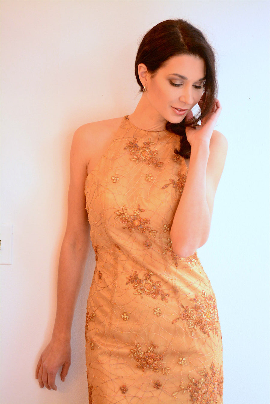 Embroidered Gown