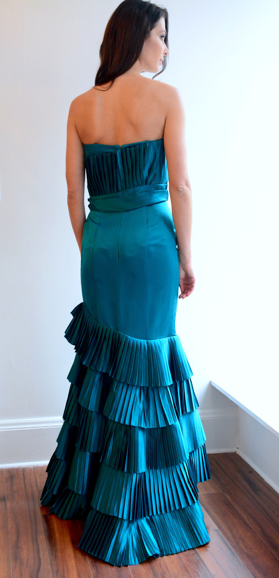 Emerald Evening Gown