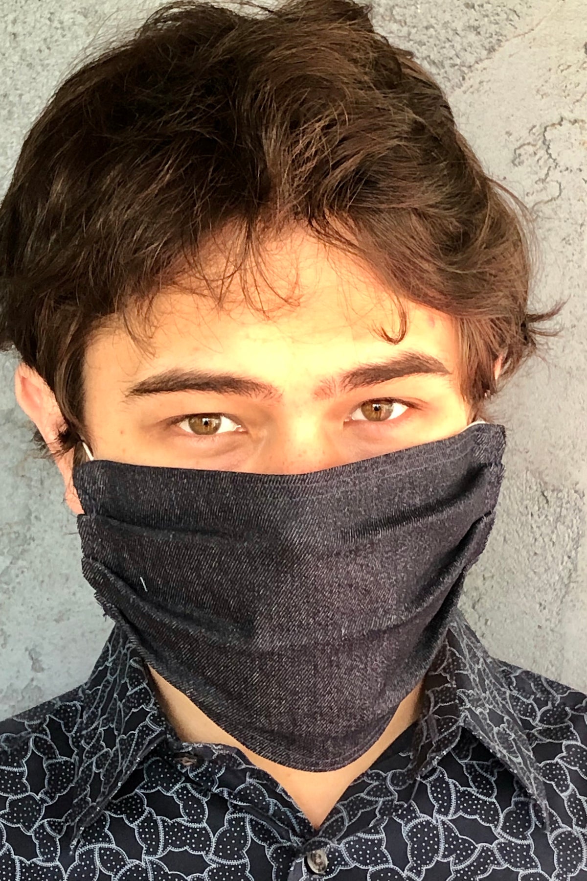 Midnight Sky Denim Mask
